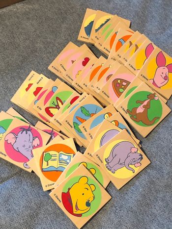 Jeu de mémoire puzzle chiffre en bois Winnie L’ourson