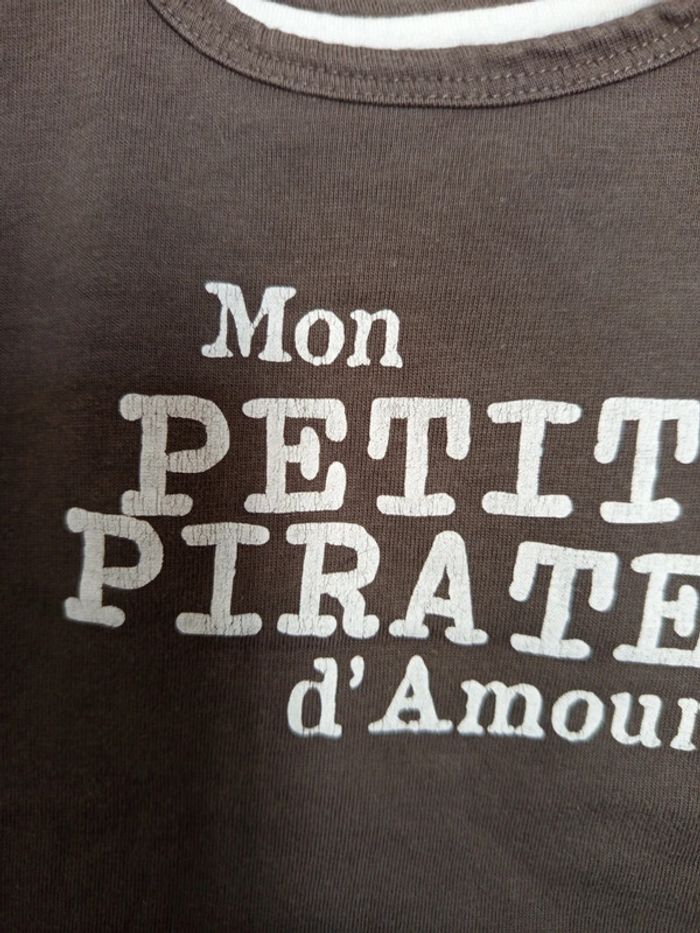 Lot t-shirt ML 6 mois - photo numéro 5