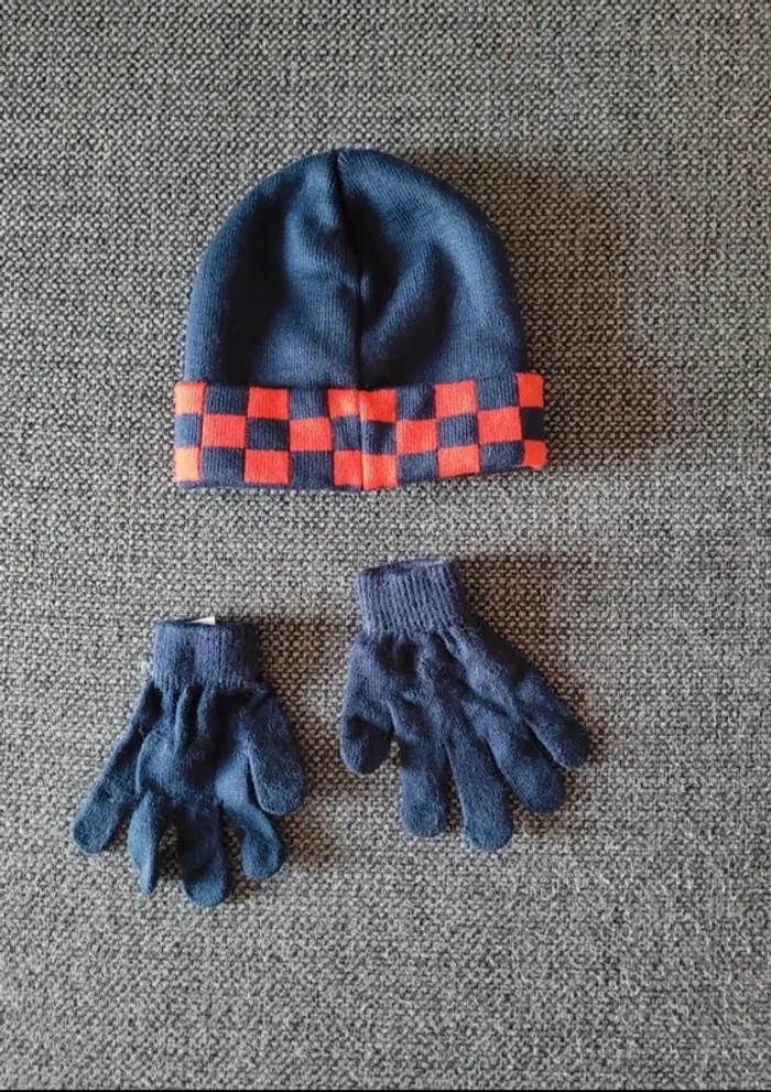 Bonnet + gants Cars 6-8 ans - photo numéro 3