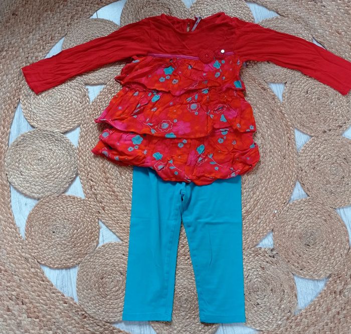 Tunique+ legging fille 5 ans