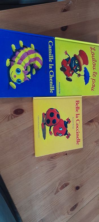 Lot 3 livres drôles de petites bêtes 