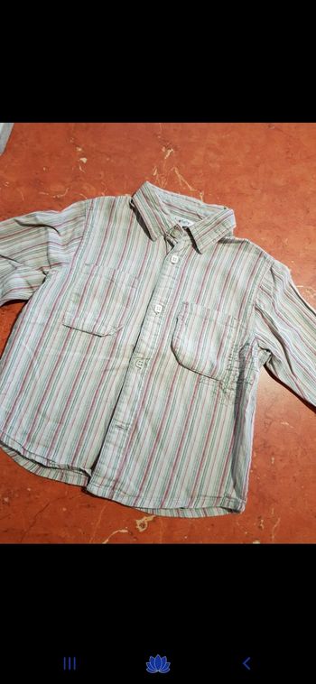 Chemise garçon taille 24 mois
