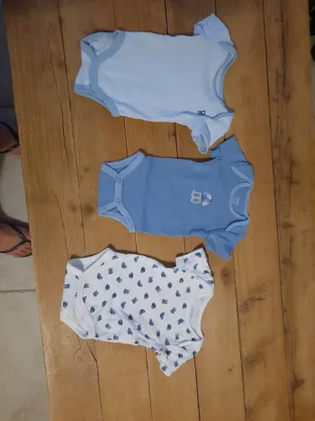 Lot de 3 bodies MC Obaïbi