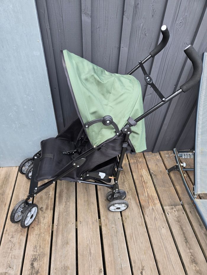 Poussette canne Trottine – modèle Maribor kaki - photo numéro 9