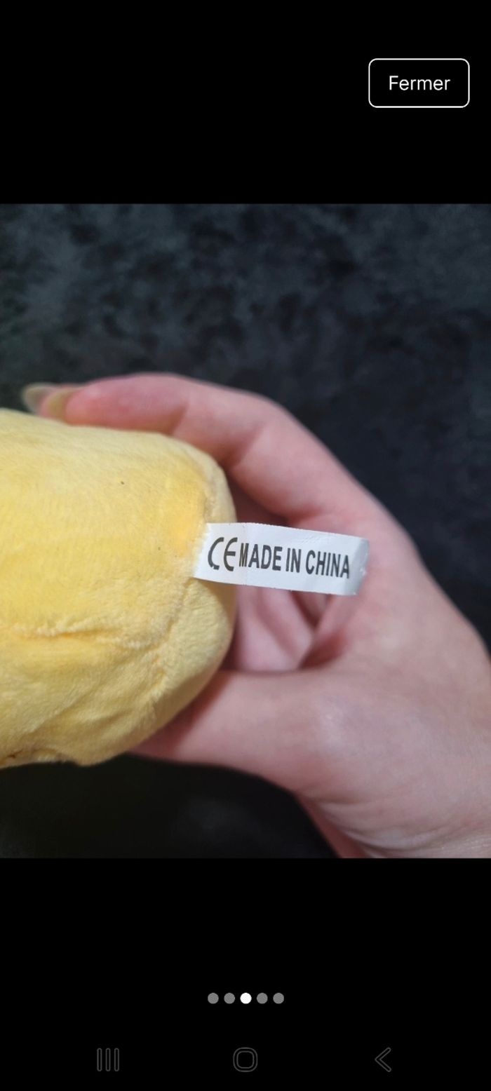Porte-Clé Peluche Bubble Tea - photo numéro 3