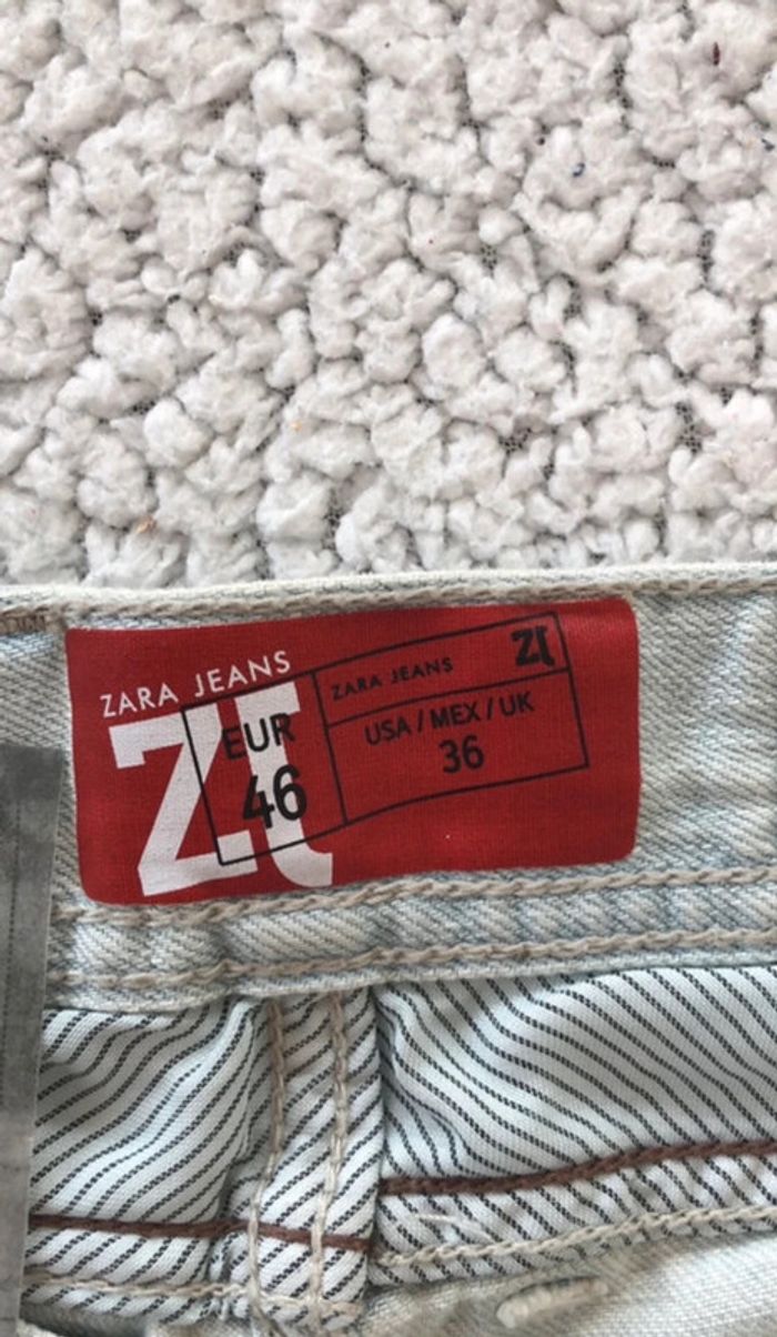 Zara - Jean - Bleu clair - Taille 46 - photo numéro 5