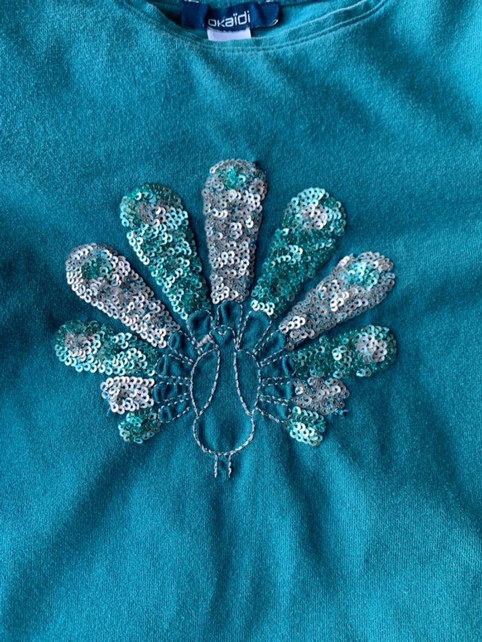 T-shirt sequin 5 ans - photo numéro 2