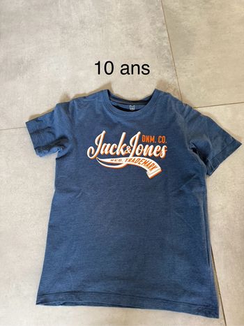 tee shirt 10 ans jack & jones