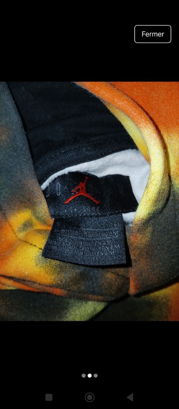 Pull Jordan taille 8-10 ans - photo numéro 2