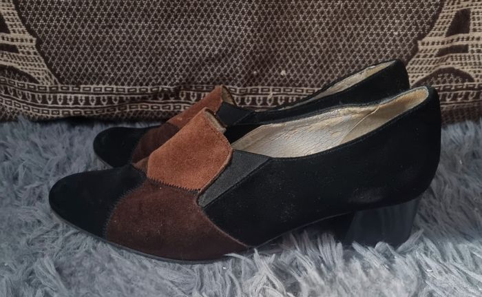 Escarpins cuir style vintage Adèle Joris 38