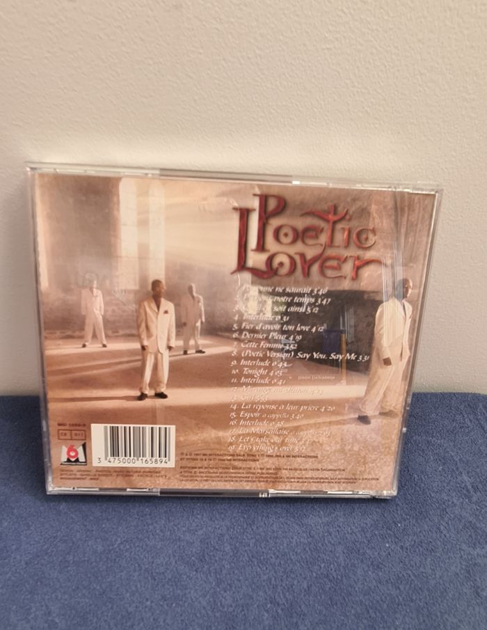 CD Poetic Lover - Amants poétiques - photo numéro 2