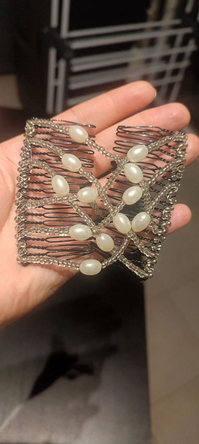 Barrette peigne extensible - photo numéro 5