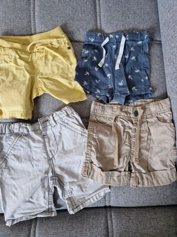 Lot de shorts 6 mois