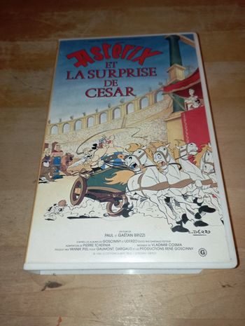 VHS Astérix et la surprise de cesar