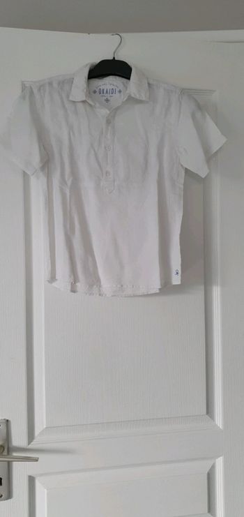 Chemise MC garçon okaidi 8 ans LEN2