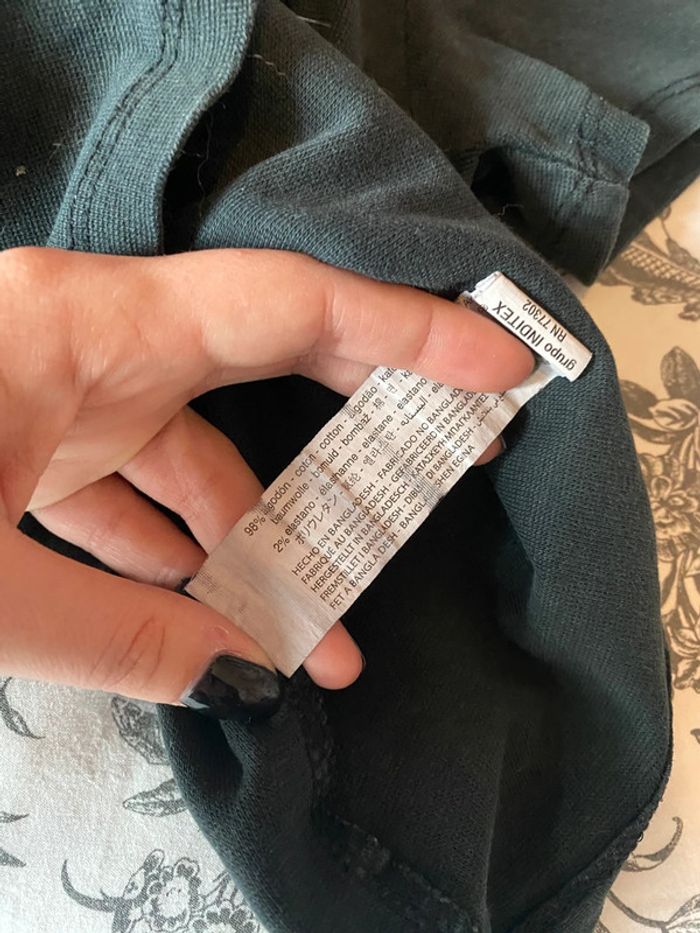 lot 2 tshirts zara S - photo numéro 7