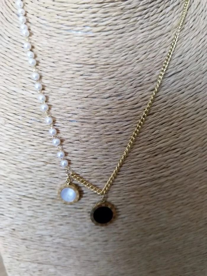 Collier perles et coquilles - photo numéro 2