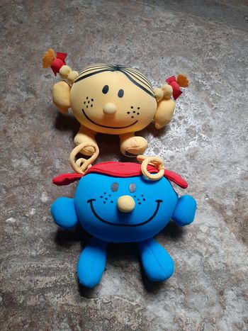 Peluches Monsieur Madame