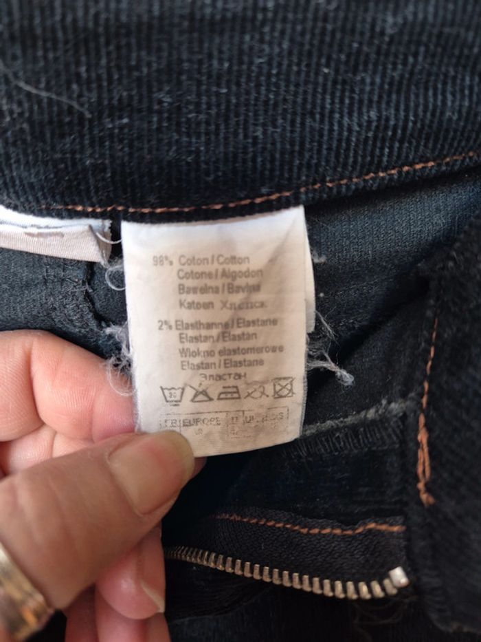 pantalon velours camaieu taille 42 - photo numéro 4