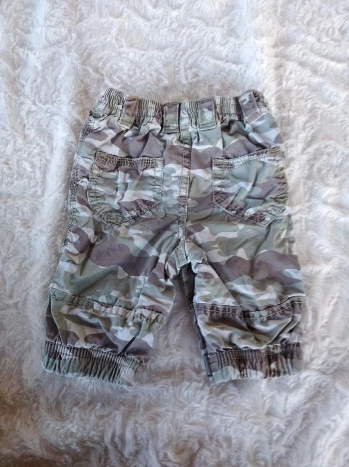 Pantalon doublé style militaire Garçon 1 mois Kitchoun 100% coton - photo numéro 11