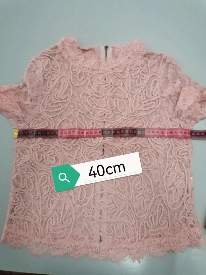 Haut transparent rose Vera & Lucy S - photo numéro 10