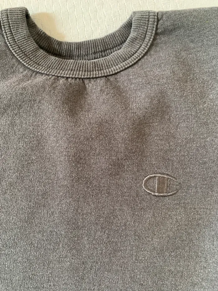 Sweat Champion Gris foncé - Confortable et élégant - photo numéro 2