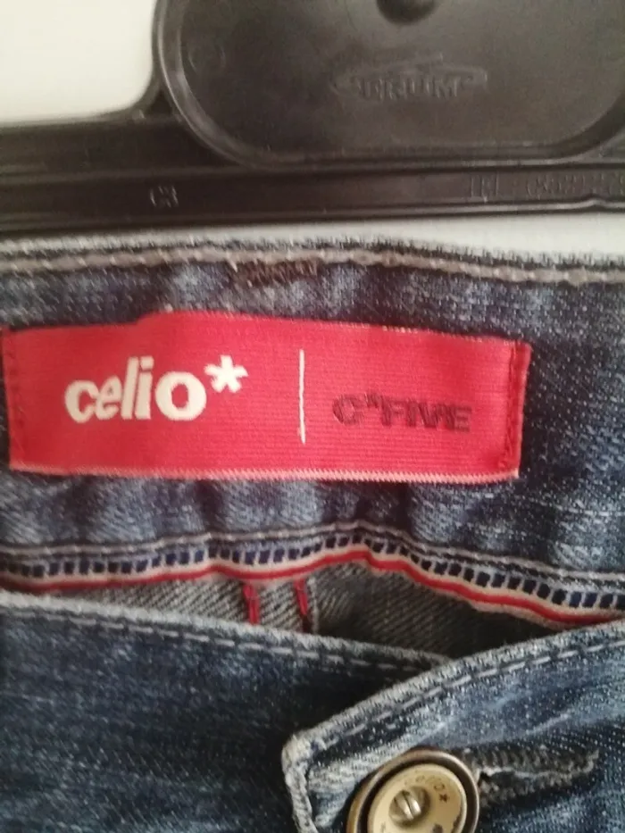 Jean regular fit celio bleu - photo numéro 10
