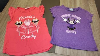 Lot de 2 t-shirts manches courtes fille 5 ans 🦋