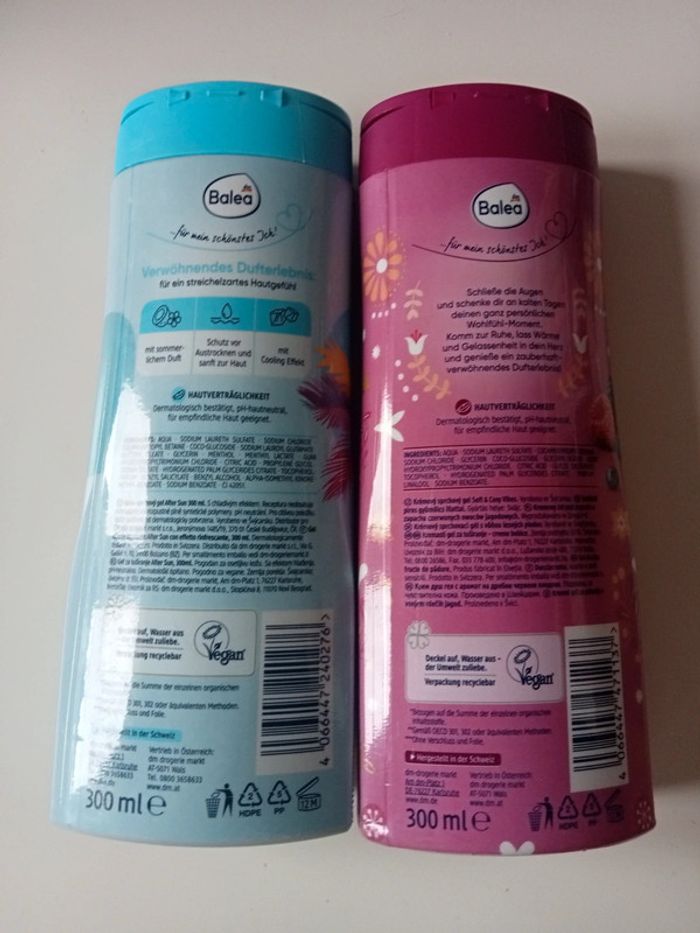 lot de 2 crèmes de douche vegan neuves - photo numéro 2