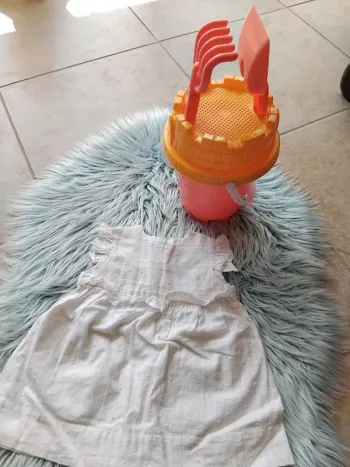 🎂 robe blanche cérémonie 12 mois
