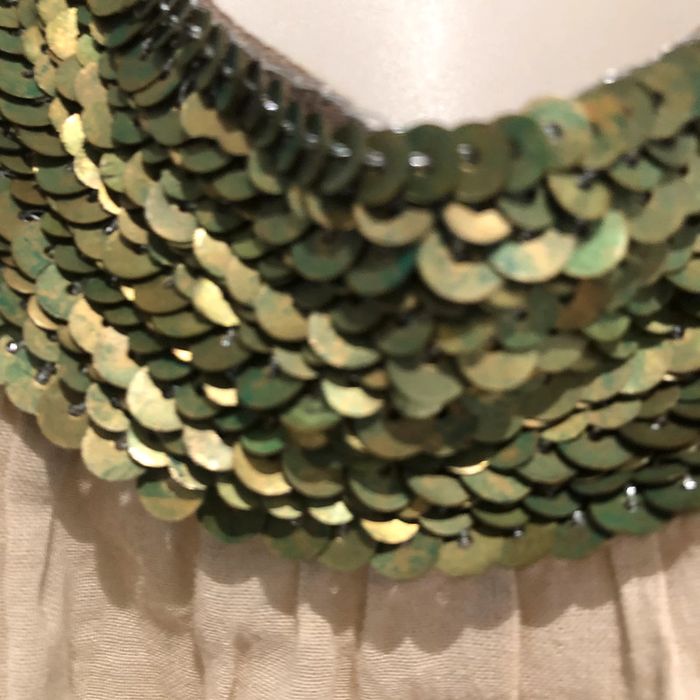 Top à sequins vert Sandro S - photo numéro 4