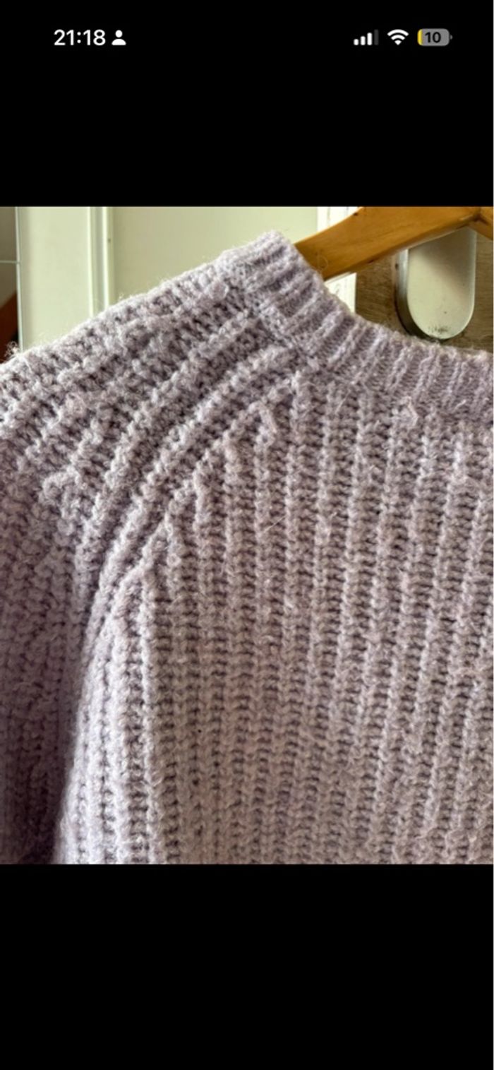 Pull crop lilas - photo numéro 2