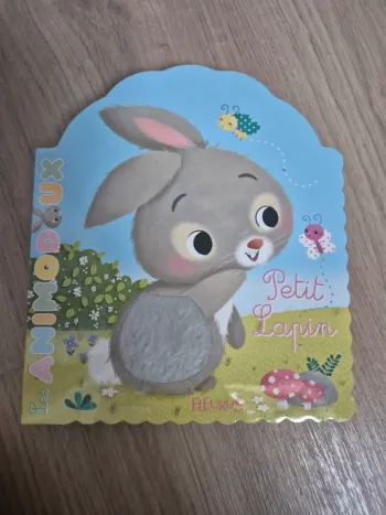 Livre à toucher Petit Lapin