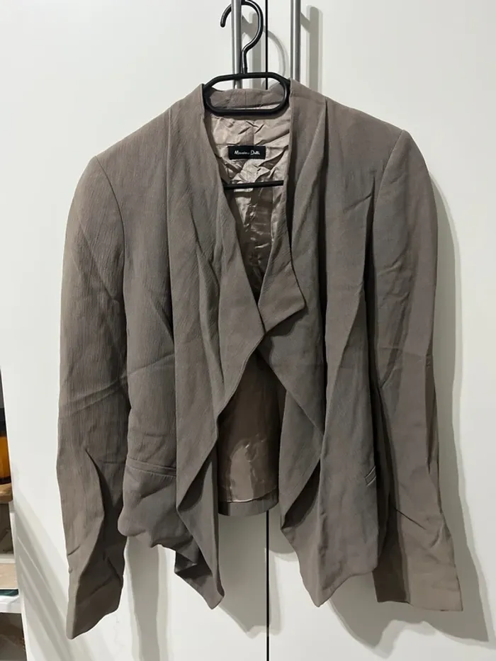 Blazer Massimo Dutti gris