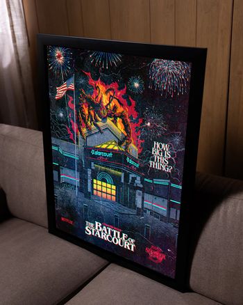 Poster Stranger Things - The Battle of Starcourt - Saison 3