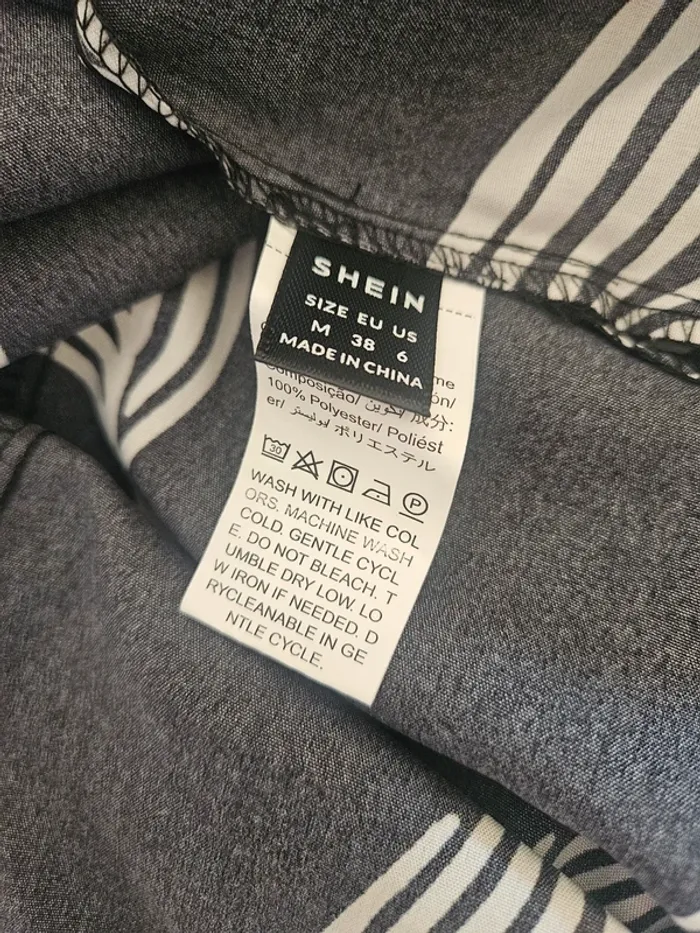 Robe noire neuve avec plumes - Shein - photo numéro 4