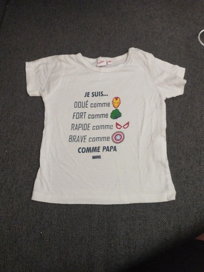 T shirt manches courtes 18 mois
