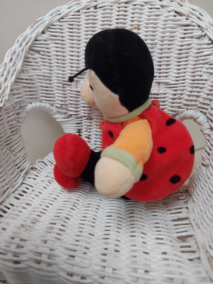 Doudou et compagnie - peluche coccinelle coccidoux - photo numéro 5