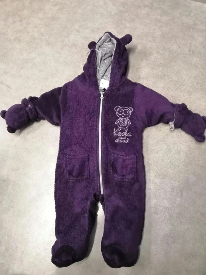 combinaison combipilote fille 3 mois