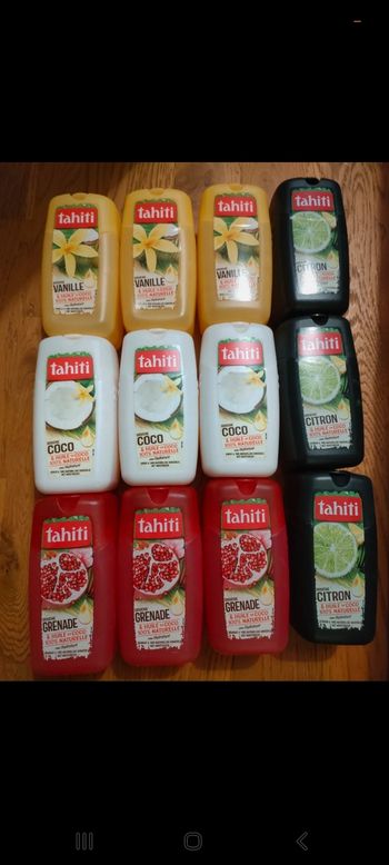 Gel douche tahiti
