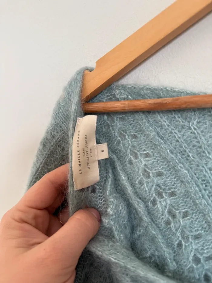 Pull Rosa brume Sézane - photo numéro 5