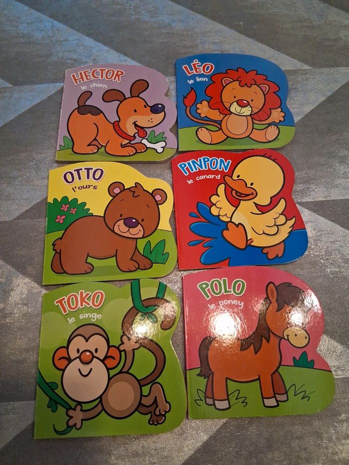 Lot de 6 livres enfants