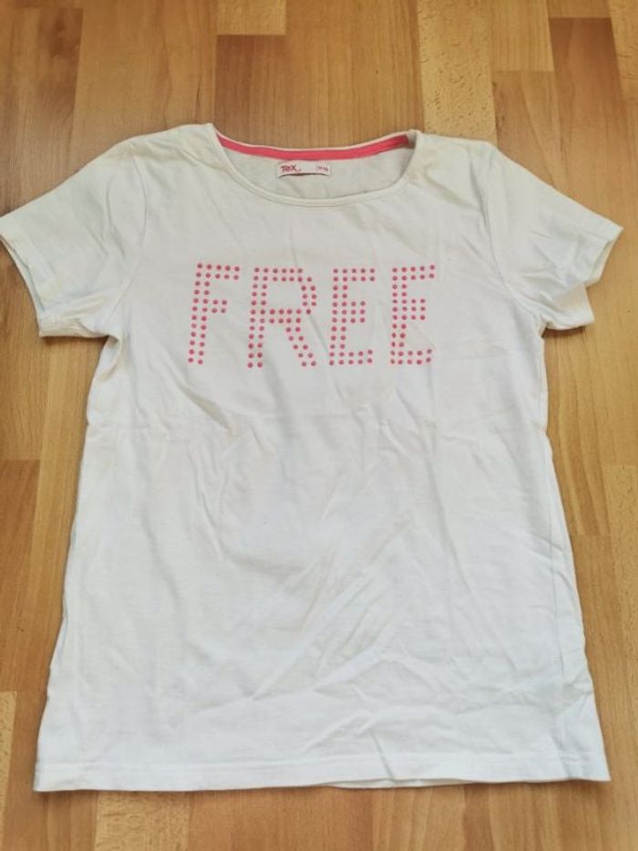 T-SHIRT TEX FILLE 11/12 ANS
