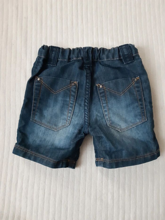 Short en jean DPAM 6 mois - photo numéro 3