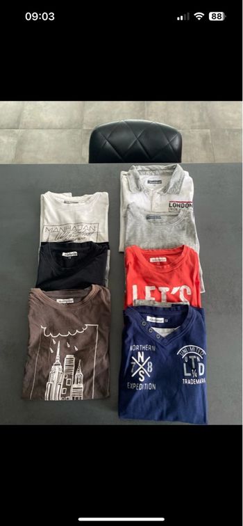 Lot 7 tee shirts