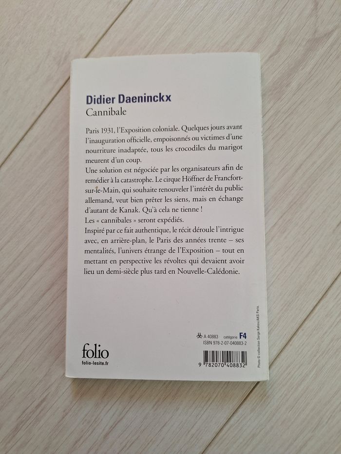 "Cannibale" - Didier Daeninckx - photo numéro 2