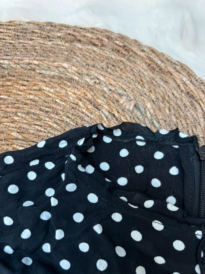 Robe longue à pois Zara taille S - photo numéro 5