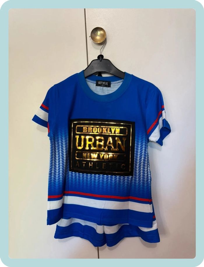 Ensemble T Shirt Short garçon - photo numéro 2