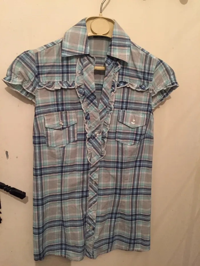 Chemise bleue