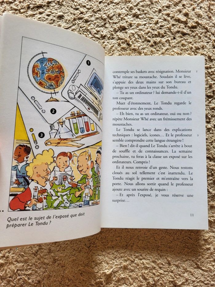 Livre enfant La classe de 6e au Futuroscope d'Hélène Kérillis - Collection Ratus poche - photo numéro 7